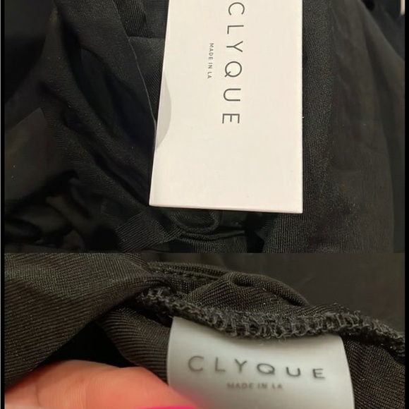 Black CLYQUE bodysuit. - Picture 2 of 2